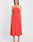 ROBE MIDI KATIA STRAWBERRY ROBE KOOKAI Mode Kookai