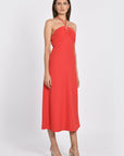 ROBE MIDI KATIA STRAWBERRY ROBE KOOKAI Mode Kookai