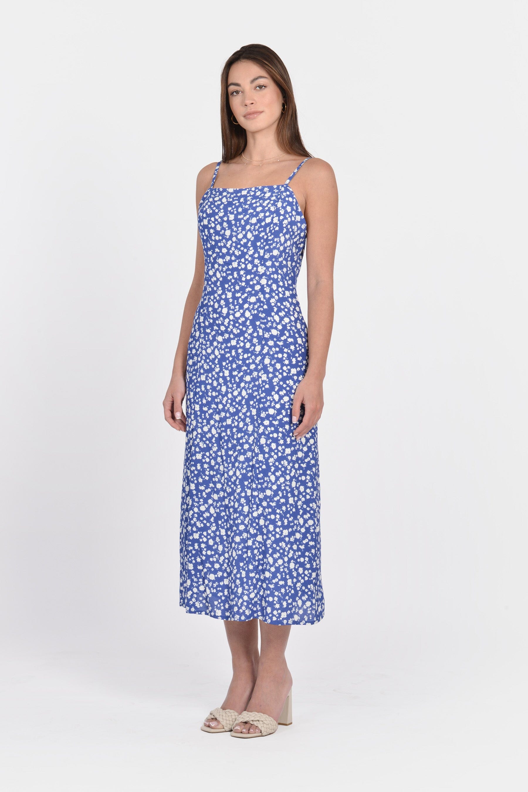 ROBE MIDI MARGOT BLEU ROBE KOOKAI Mode Kookai