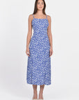 ROBE MIDI MARGOT BLEU ROBE KOOKAI Mode Kookai
