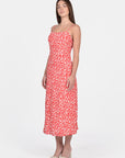 ROBE MIDI MARGOT ROUGE ROBE KOOKAI Mode Kookai