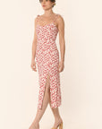 ROBE MIDI - ROUGE - ALIZÉE ROBE NEW KOOKAI Mode Kookai