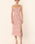 ROBE MIDI - ROUGE - ALIZÉE ROBE NEW KOOKAI Mode Kookai