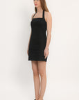 ROBE MINI - ATIA - BLACK ROBE NEW KOOKAI Mode Kookai