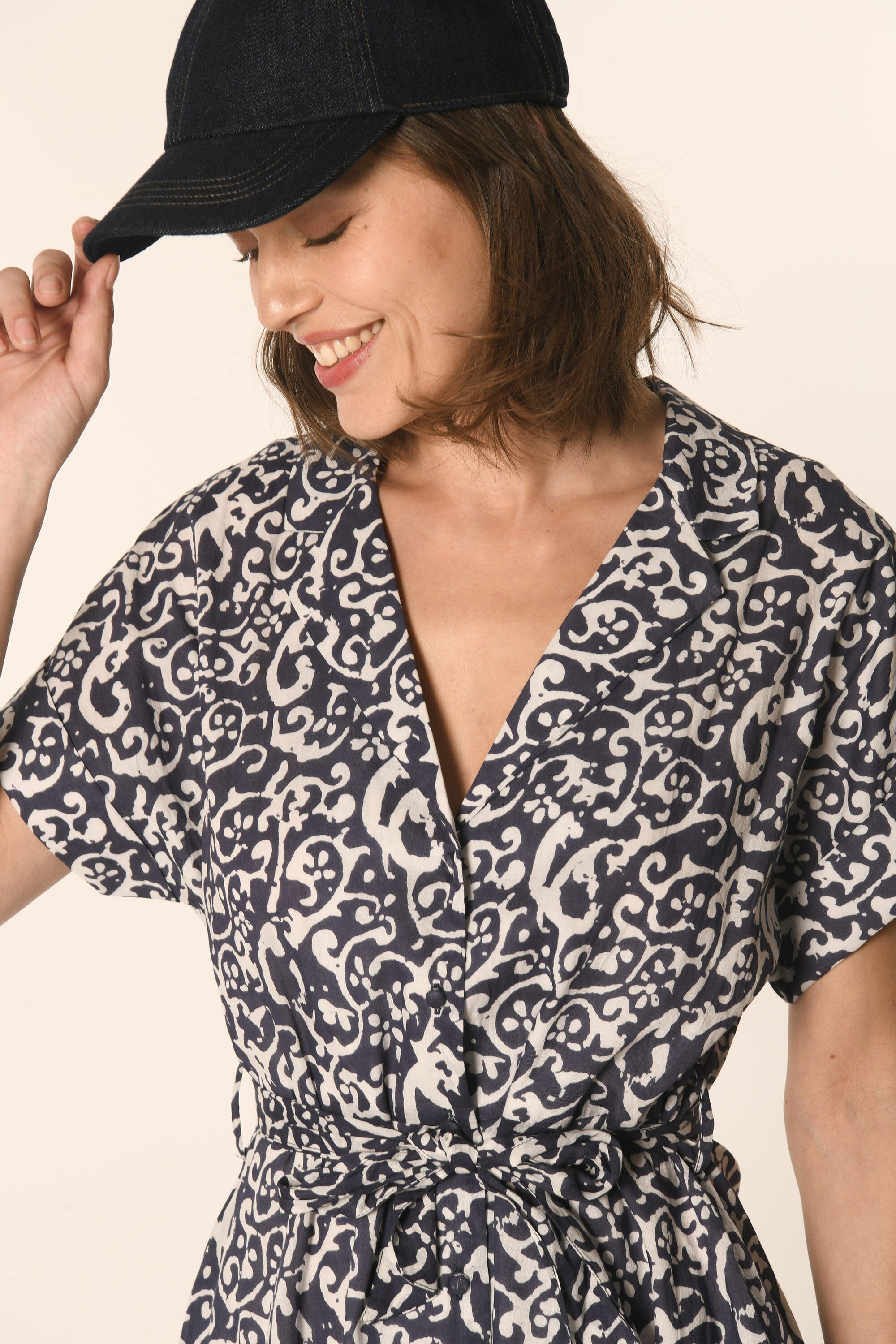 ROBE - NAVY - MULHOUSE ROBE KOOKAI Mode Kookai