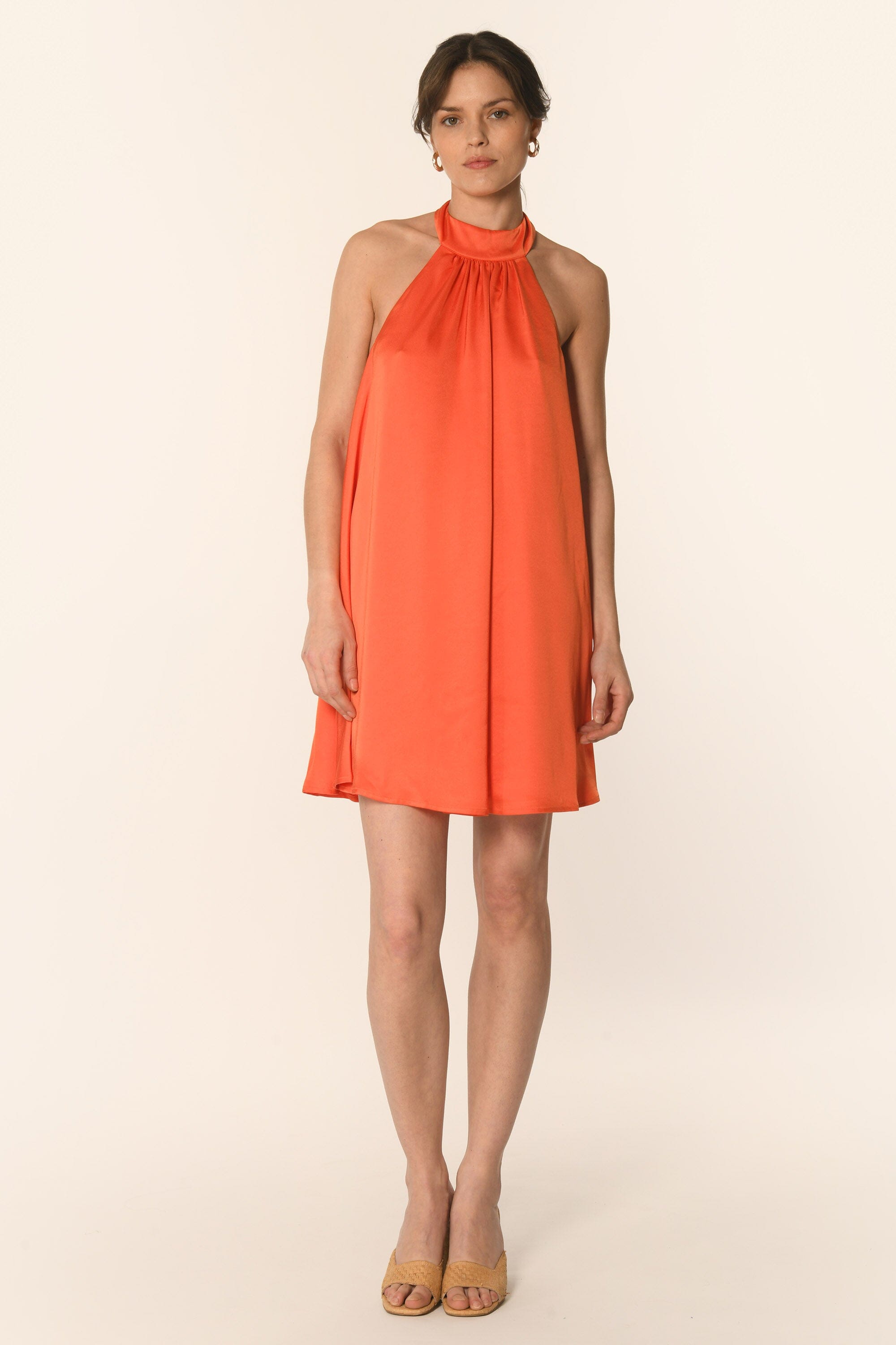 ROBE - ORANGE - ALLEGRA ROBE NEW KOOKAI Mode Kookai