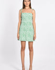 ROBE PRINT ANIMALIER ISABELLA VERT ROBE KOOKAI Mode Kookai
