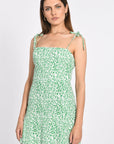 ROBE PRINT ANIMALIER ISABELLA VERT ROBE KOOKAI Mode Kookai