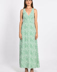 ROBE PRINT ANIMALIER ISABELLA VERT ROBE KOOKAI Mode Kookai