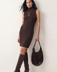 ROBE PULL - DELPHINE - CHOCOLAT ROBE NEW KOOKAI Mode Kookai