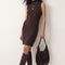 ROBE PULL - DELPHINE - CHOCOLAT ROBE NEW KOOKAI Mode Kookai