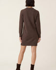 ROBE PULL - DOROTHEE - CHOCOLAT ROBE NEW KOOKAI Mode Kookai