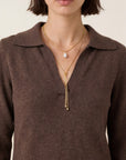 ROBE PULL - DOROTHEE - CHOCOLAT ROBE NEW KOOKAI Mode Kookai