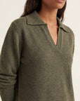 ROBE PULL - DOROTHEE - KAKI ROBE NEW KOOKAI Mode Kookai