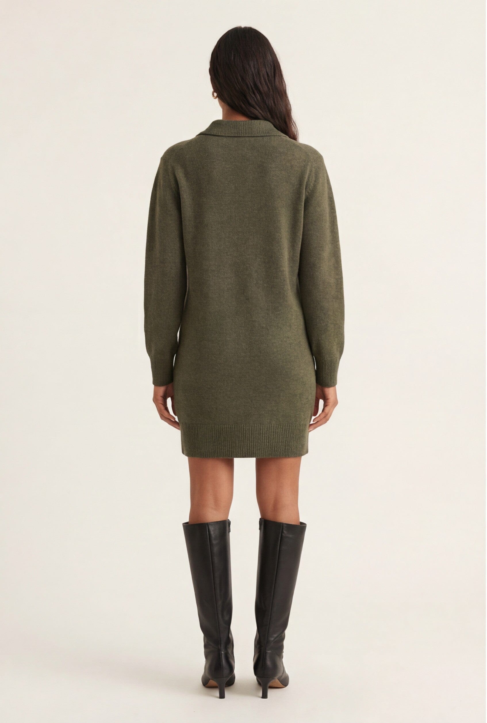 ROBE PULL - DOROTHEE - KAKI ROBE NEW KOOKAI Mode Kookai