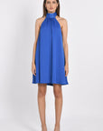 Robe R5896 robe courte dos nu ellis Cyan ROBE KOOKAI Mode Kookai