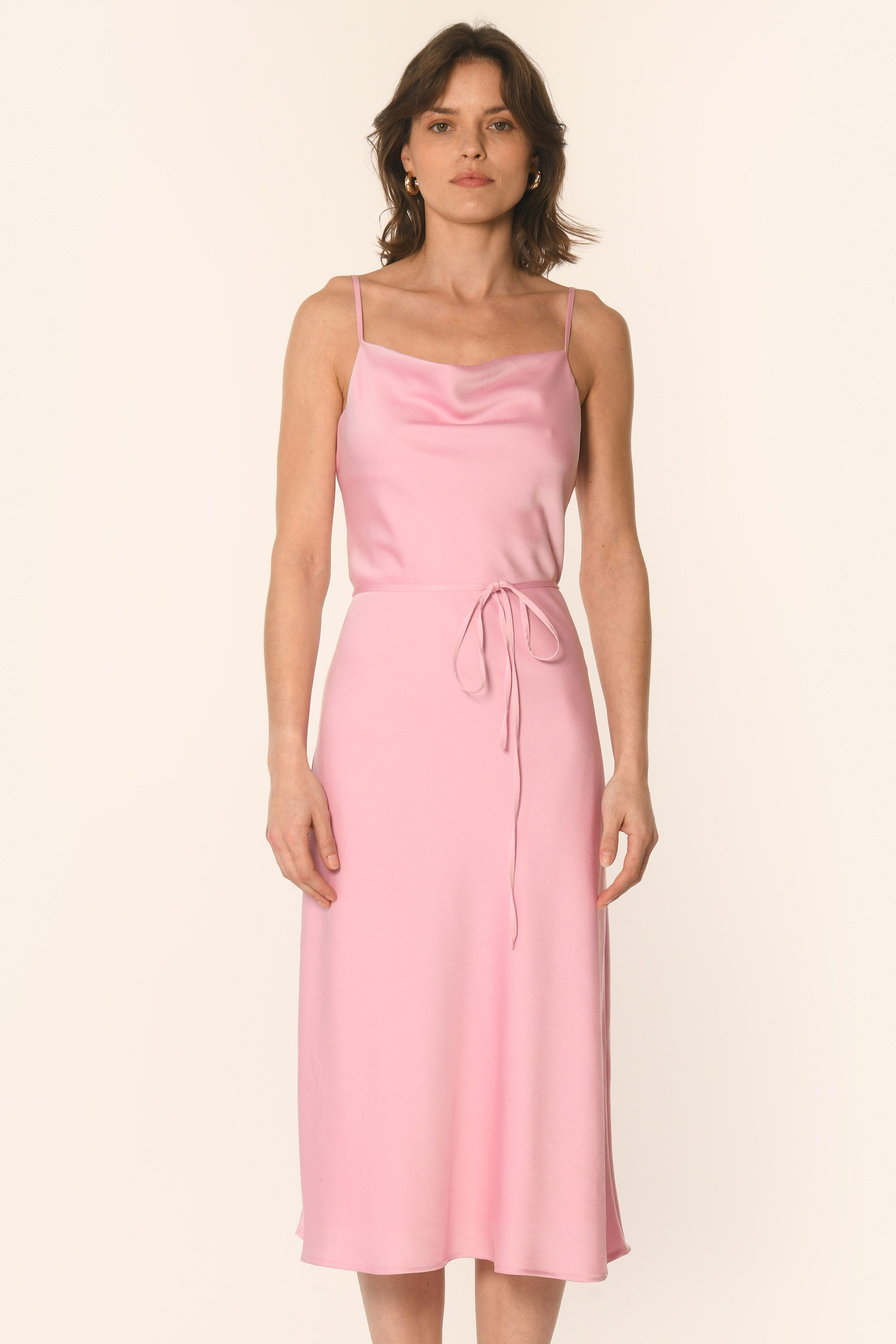 ROBE - ROSE CLAIR - ALLEGRA ROBE NEW KOOKAI Mode Kookai