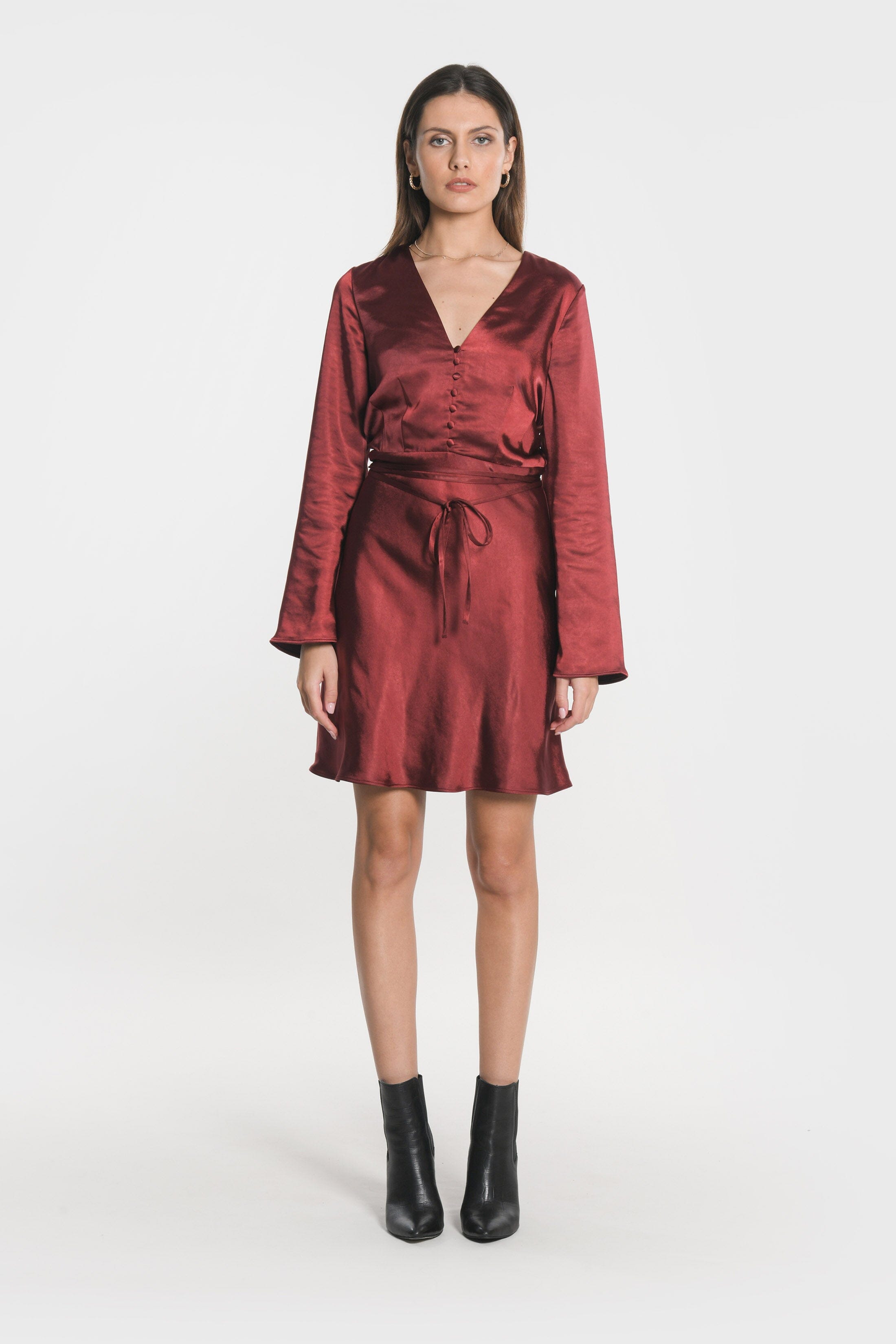 ROBE SIA VEE BORDEAUX ROBE NEW KOOKAI Mode Kookai