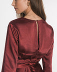 ROBE SIA VEE BORDEAUX ROBE NEW KOOKAI Mode Kookai