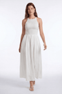 ROBE SMOCKEE - CANOPEE - BLANC ROBE NEW KOOKAI Mode Kookai