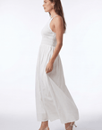ROBE SMOCKEE - CANOPEE - BLANC ROBE NEW KOOKAI Mode Kookai