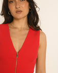 ROBE ZIPÉE - HIBISCUS - ALBA ROBE NEW KOOKAI Mode Kookai