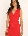 ROBE ZIPÉE - HIBISCUS - ALBA ROBE NEW KOOKAI Mode Kookai