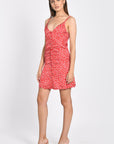 ROBES BRETELLES LILY ROUGE ROBE NEW KOOKAI Mode Kookai