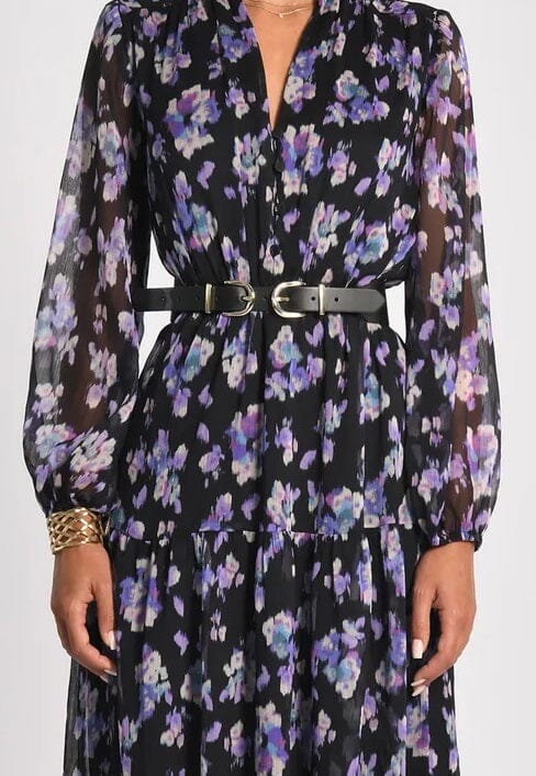SELENA Ceinture Noir ACCESSOIRES NEW KOOKAI Mode Kookai