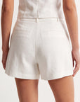 SHORT 100% LIN - CHELSEA - BLANC SHORT NEW KOOKAI Mode Kookai