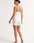 SHORT 100% LIN - CHELSEA - BLANC SHORT NEW KOOKAI Mode Kookai