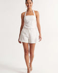 SHORT 100% LIN - CHELSEA - BLANC SHORT NEW KOOKAI Mode Kookai