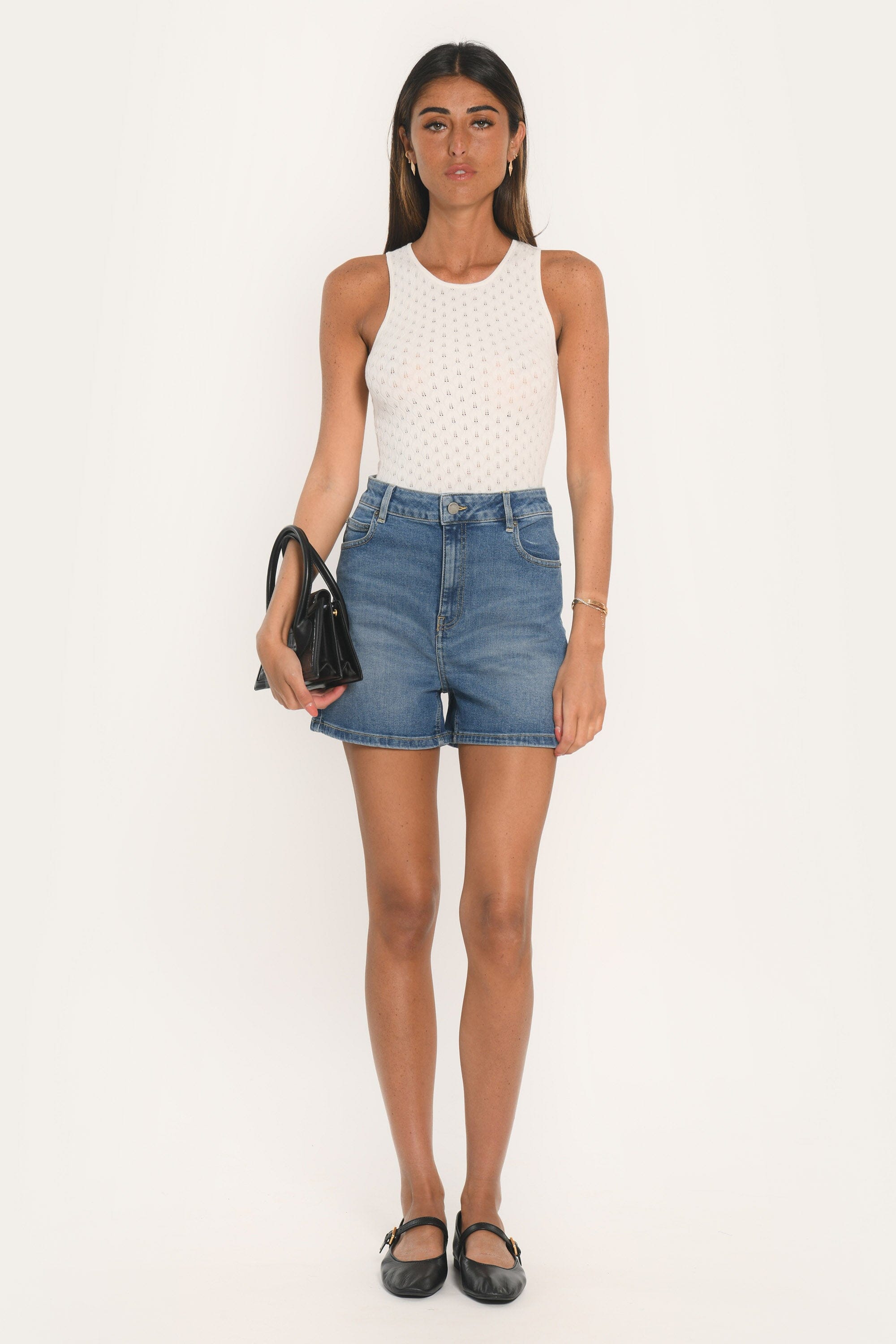 SHORT - ALBERTINA - BLEACH SHORT/BERMUDA SPORTW NEW KOOKAI Mode Kookai