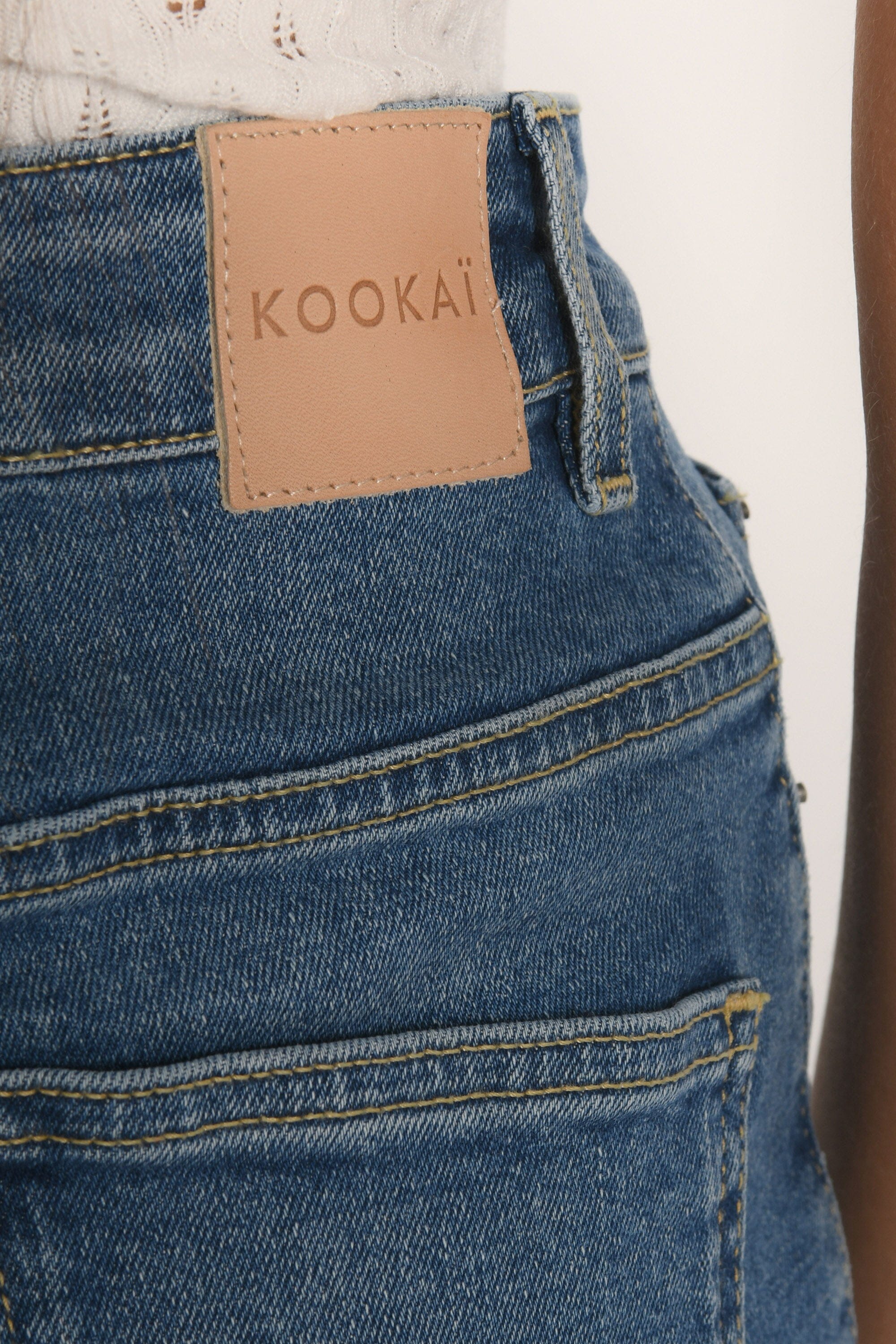 SHORT - ALBERTINA - BLEACH SHORT/BERMUDA SPORTW NEW KOOKAI Mode Kookai