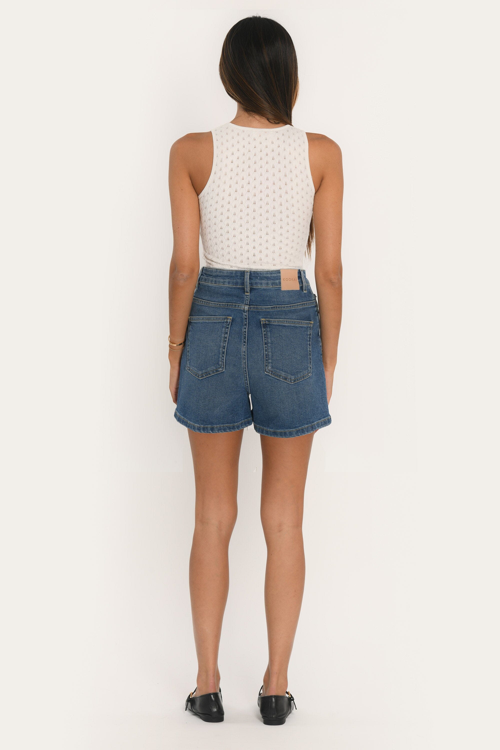 SHORT - ALBERTINA - BLEACH SHORT/BERMUDA SPORTW NEW KOOKAI Mode Kookai