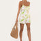 SHORT - AMANDA - ROSE/VERT SHORT NEW KOOKAI Mode Kookai