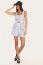 SHORT - AUGUSTA - BLEU RAYE SHORT NEW KOOKAI Mode Kookai