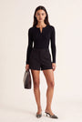 SHORT - DELTA - NOIR SHORT NEW KOOKAI Mode Kookai