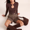 SHORT - DOROTHY - ECUREUIL SHORT NEW KOOKAI Mode Kookai