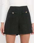 SHORT HALLY NOIR SHORT KOOKAI Mode Kookai