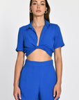 SHORT HAYMIE PRINCESS BLUE SHORT KOOKAI Mode Kookai