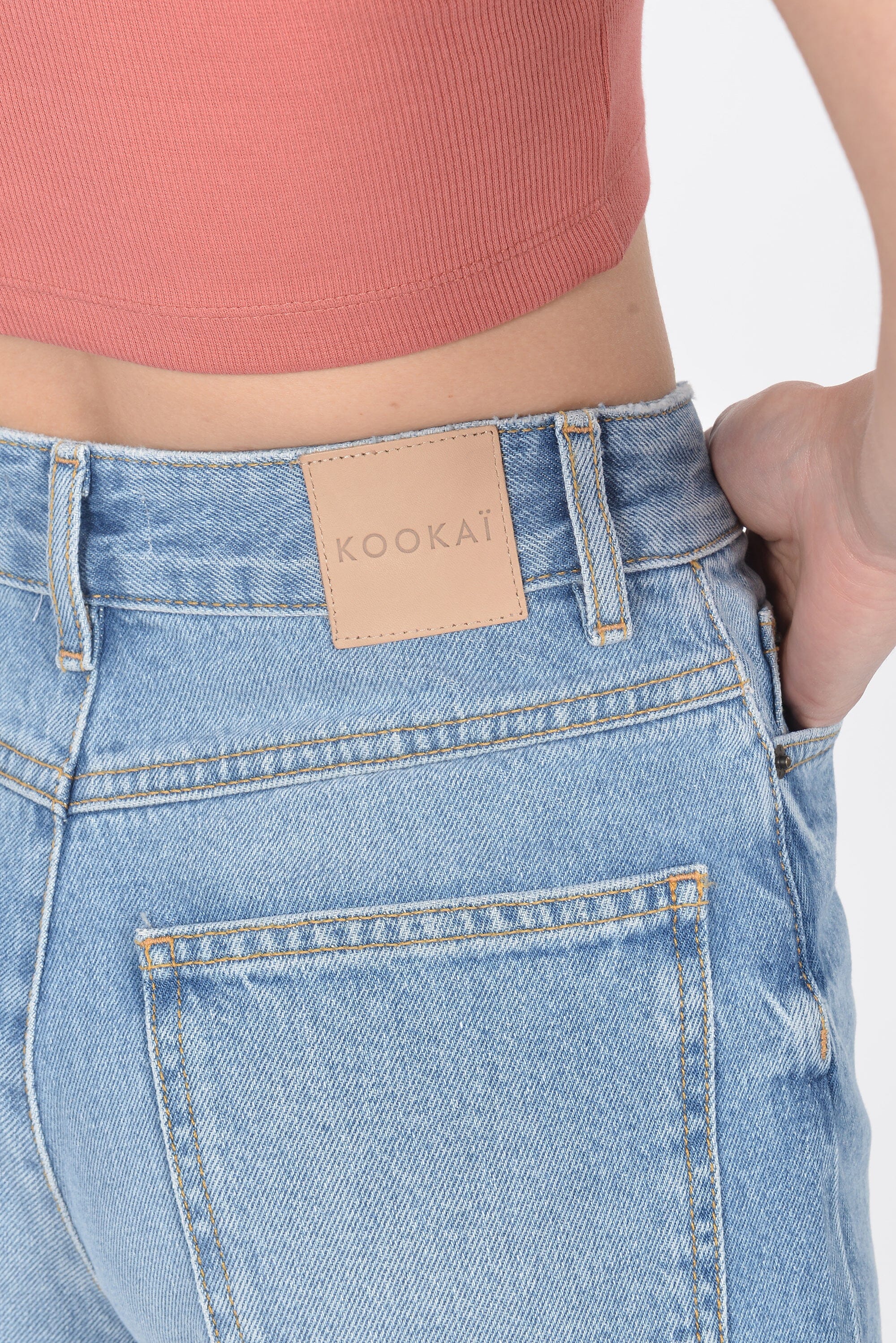 SHORT JEAN NEVA STONE WASHED SHORT/BERMUDA SPORTW KOOKAI Mode Kookai