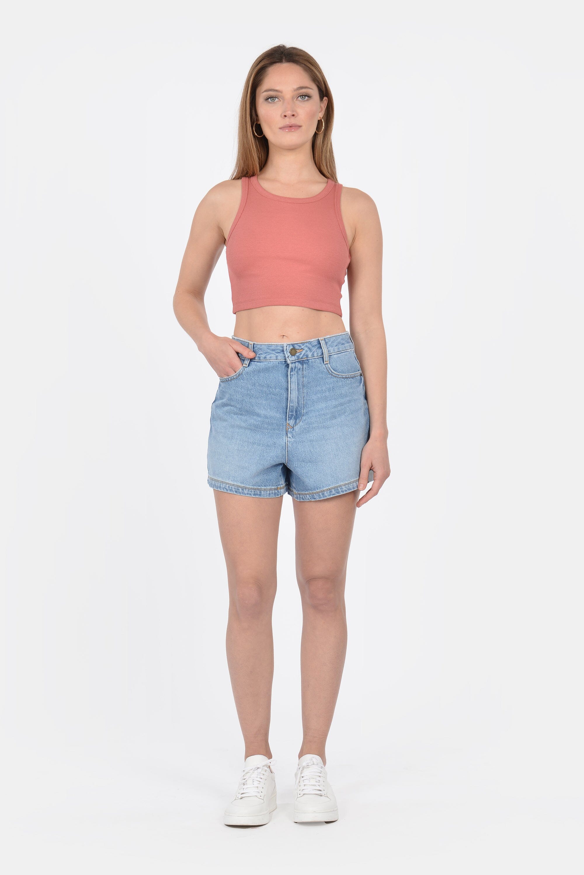 SHORT JEAN NEVA STONE WASHED SHORT/BERMUDA SPORTW KOOKAI Mode Kookai