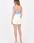 Short KOBE Natural white SHORT/BERMUDA SPORTW KOOKAI Mode Kookai