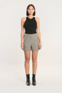 SHORT MARVIN PIED DE POULE KAKI SHORT KOOKAI Mode Kookai