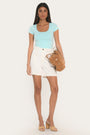 SHORT SPORTSWEAR - ANOUK - BLANC SHORT/BERMUDA SPORTW NEW KOOKAI Mode Kookai