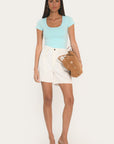 SHORT SPORTSWEAR - ANOUK - BLANC SHORT/BERMUDA SPORTW NEW KOOKAI Mode Kookai