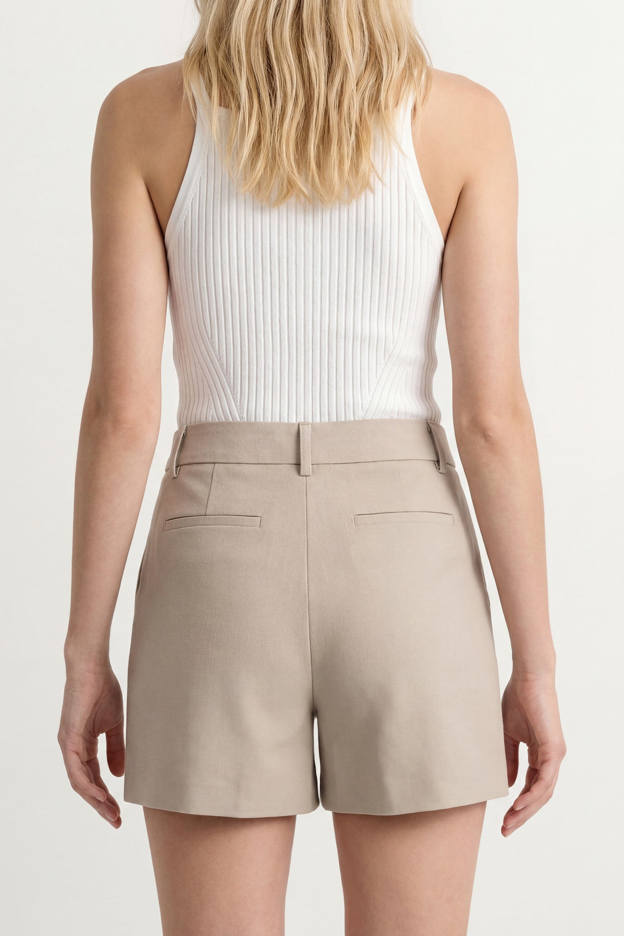 SHORT TAILLE BASSE - CLEO - SABLE SHORT NEW KOOKAI Mode Kookai