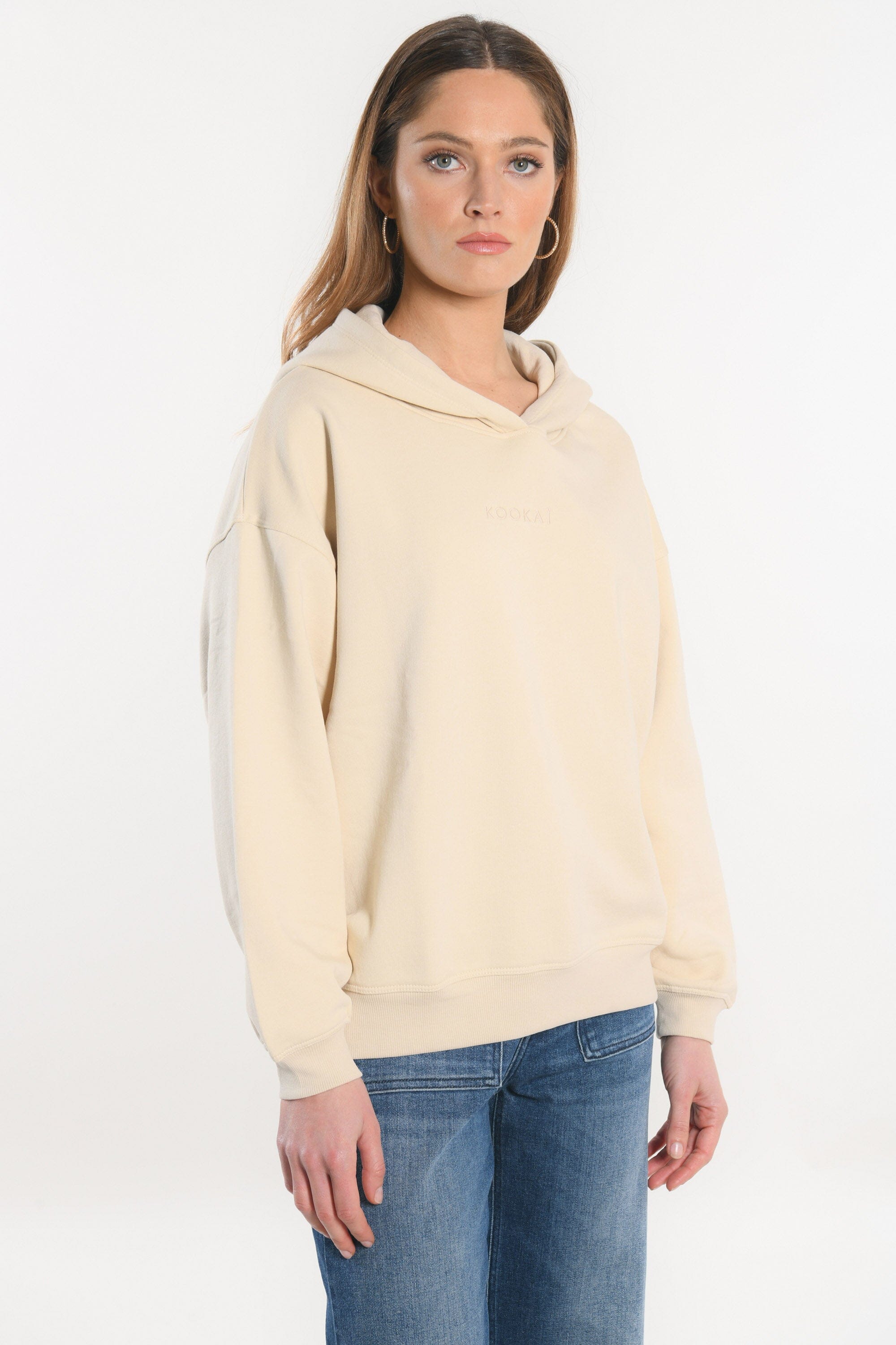 SWEAT A CAPUCHE - SUZY - MOONLIGHT TEE SHIRT KOOKAI Mode Kookai