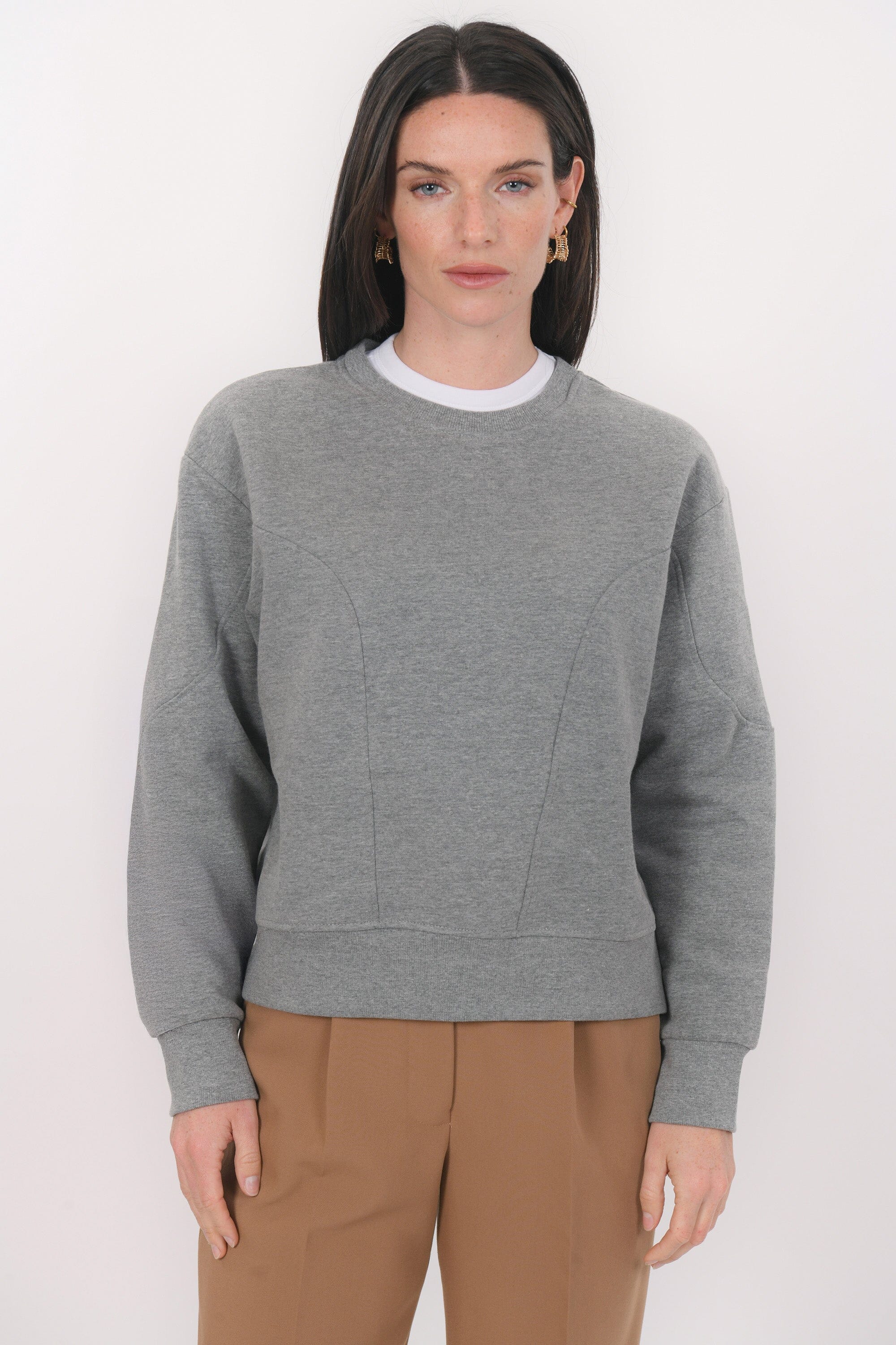 SWEAT - BISTA - GRIS TEE SHIRT NEW KOOKAI Mode Kookai